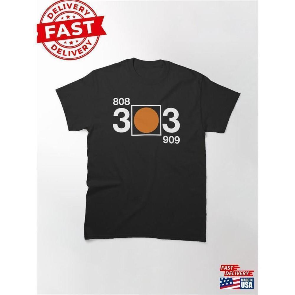 303 808 909 Drum Machine Acid Techno Retro Unisex T-Shirt